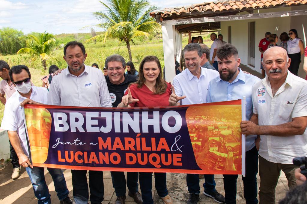 Marília recebe apoio de vereadores do PSB em Brejinho