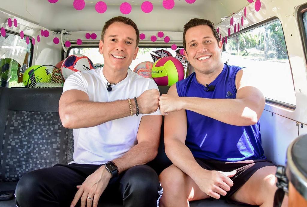 Diego Pérez e Carreras em quadro com esporte, música e desafios