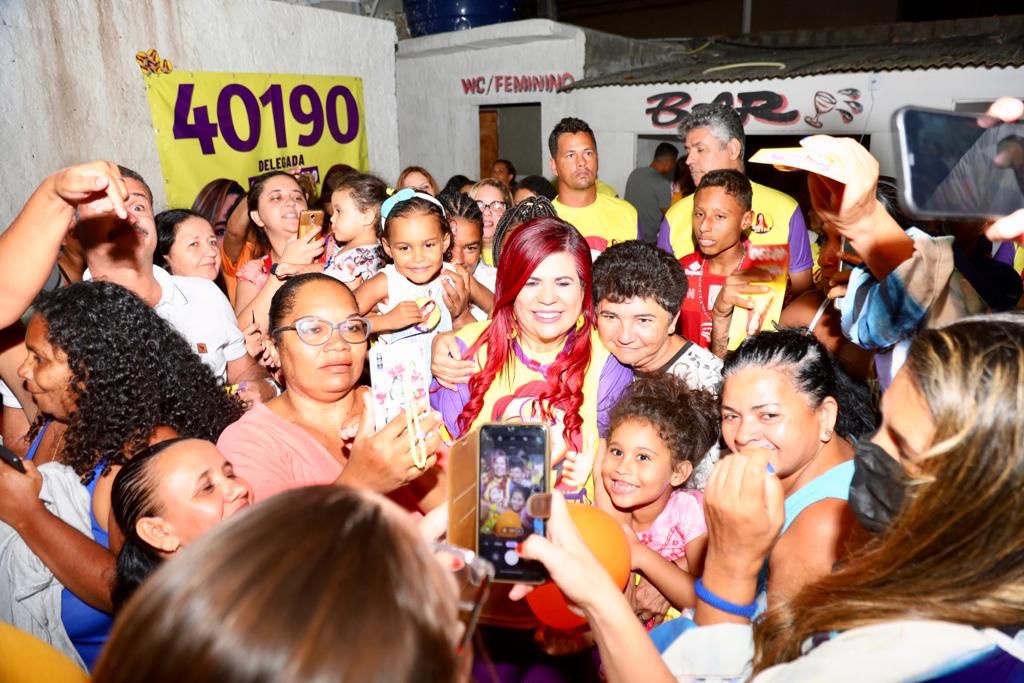 Brasília teimosa recebe a Delegada Gleide Ângelo