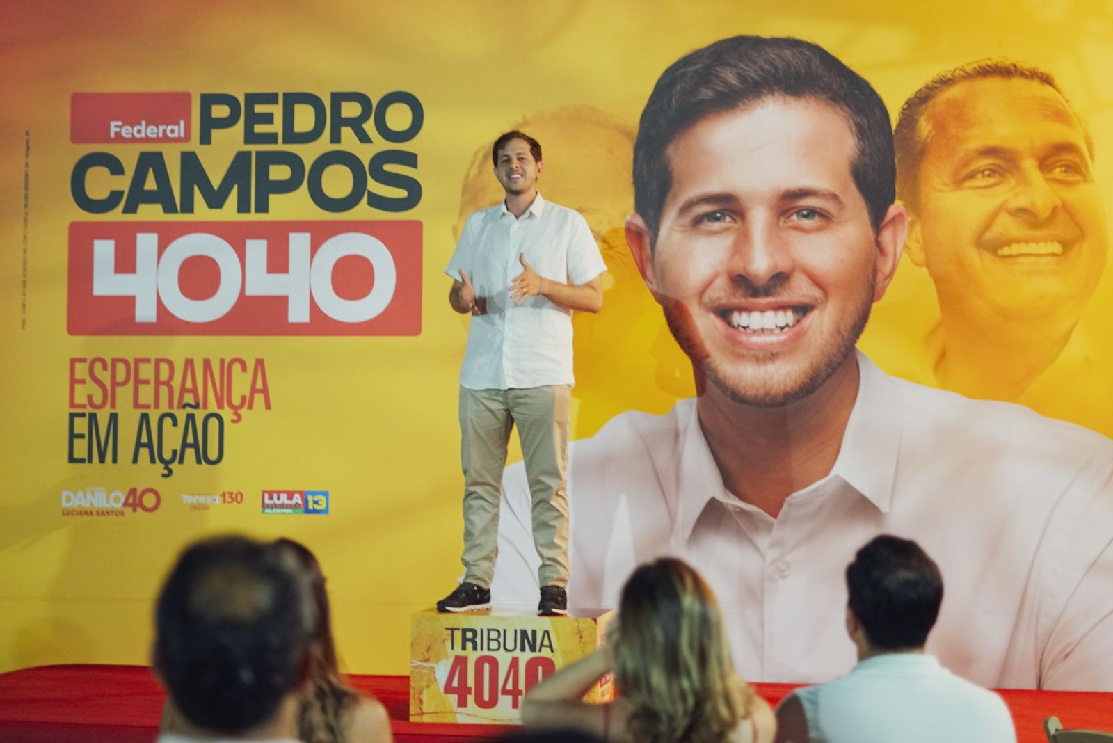 Pedro Campos faz reunião de largada à meia-noite