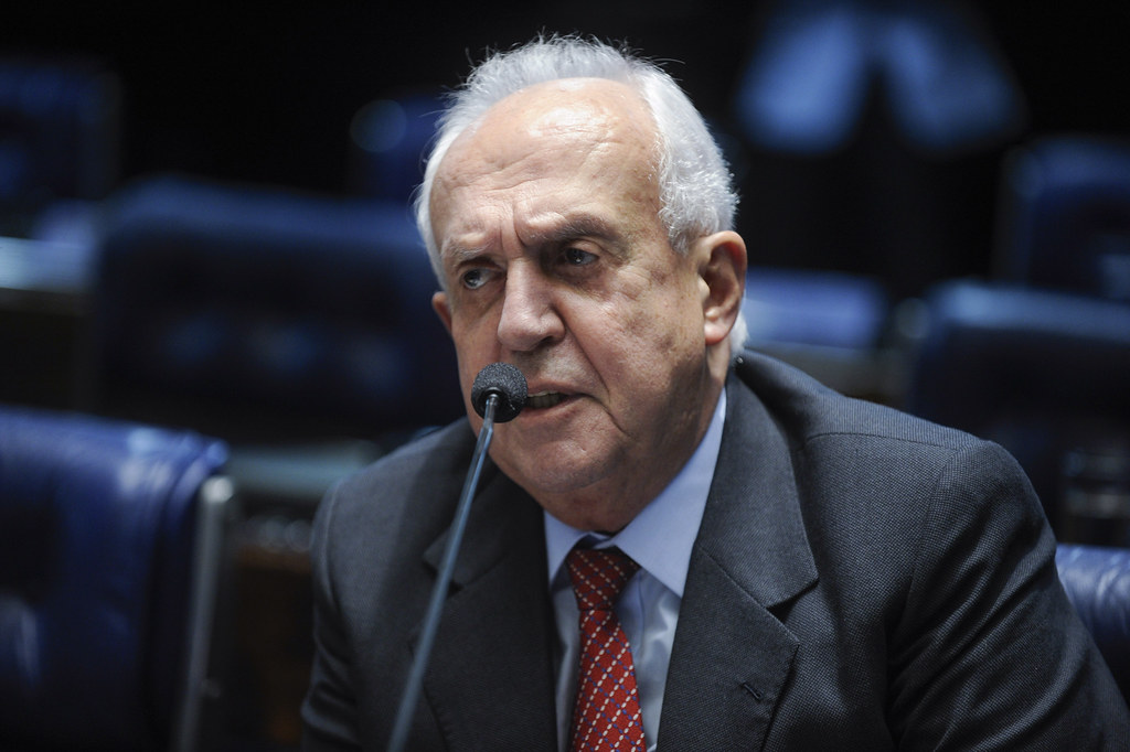 Simone Tebet faz referência a Jarbas Vasconcelos no JN