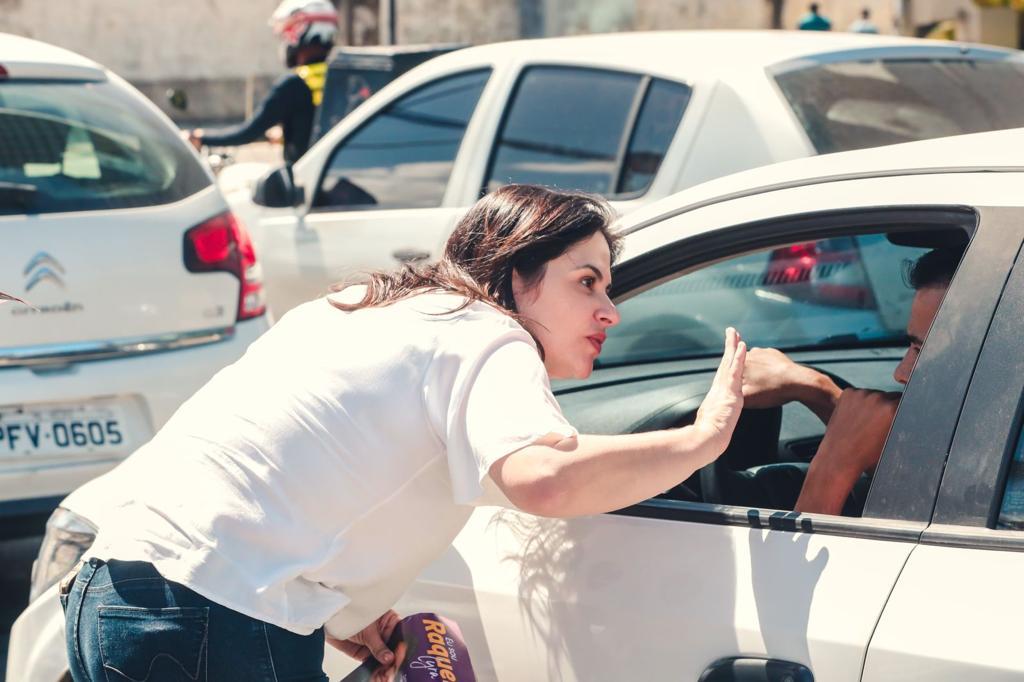 Priscila Krause dá o pontapé inicial na campanha no Recife