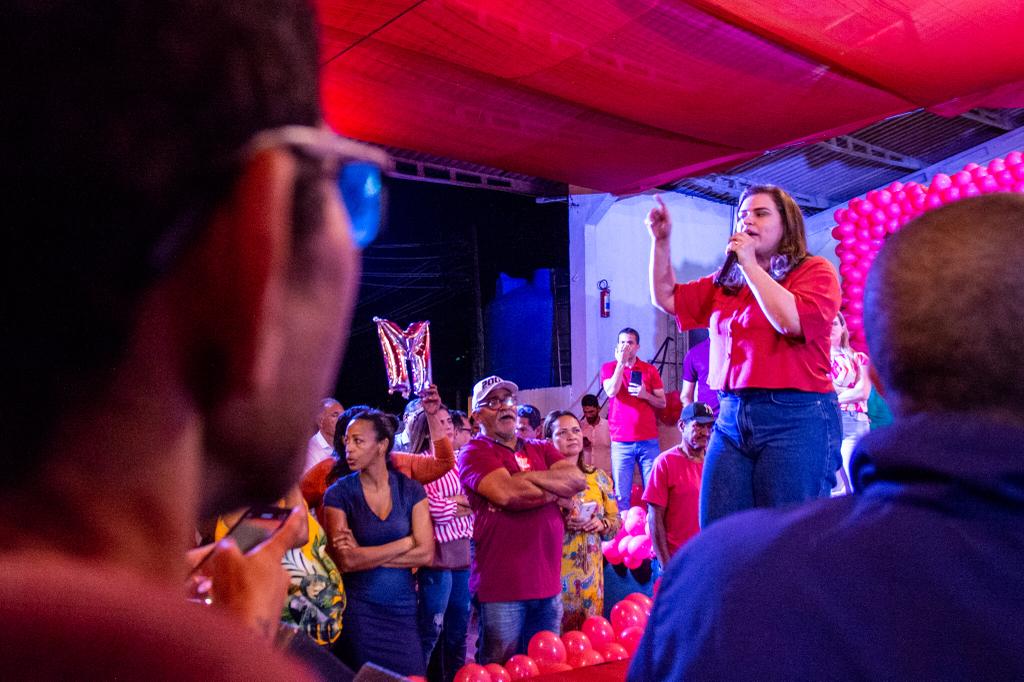 Marília finaliza agenda na Mata Norte com ato em Carpina