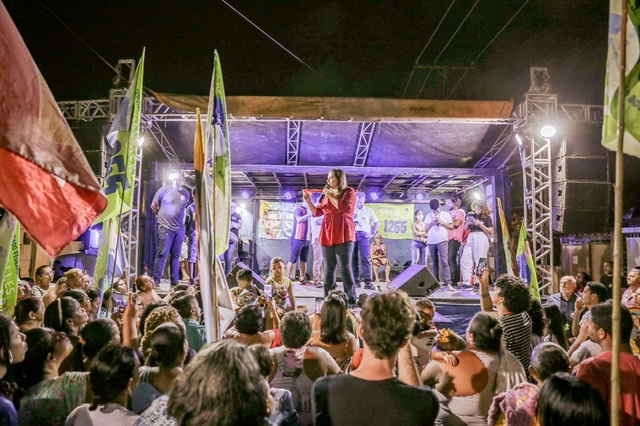 Marília e André participam de atividade em Santo Amaro