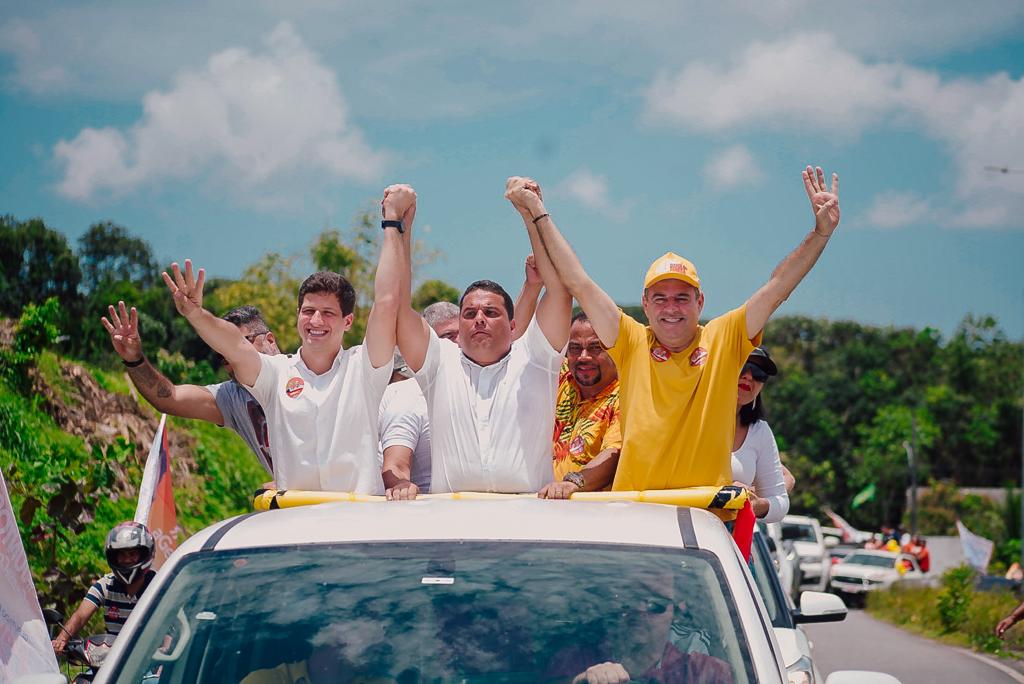 Davi Muniz fortalece campanha de Danilo com carreata