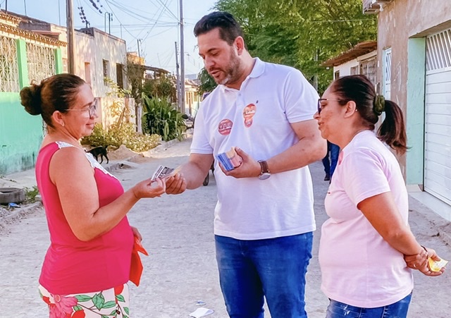 Dr. Sidney Ribeiro intensifica campanha em Bezerros