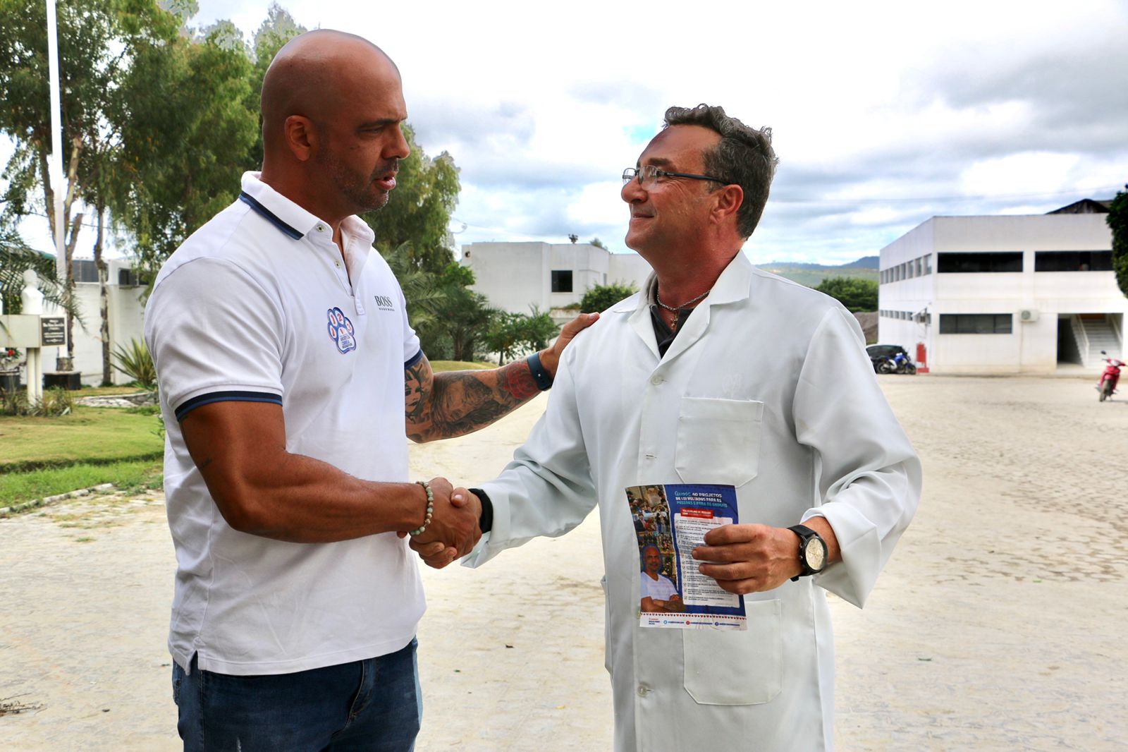 Anderson Correia visita Distrito Industrial e apresenta propostas