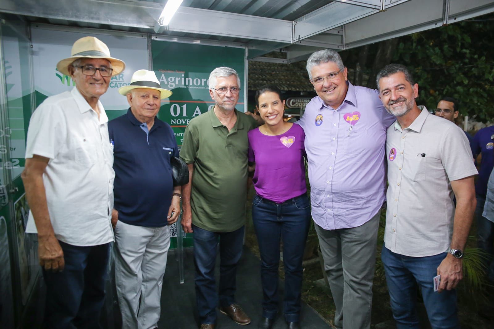 Raquel prestigia ExpoAgro Nordeste