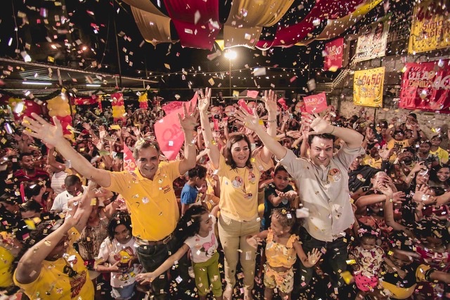 Em Ipojuca, Simone Santana reúne multidão de apoiadores