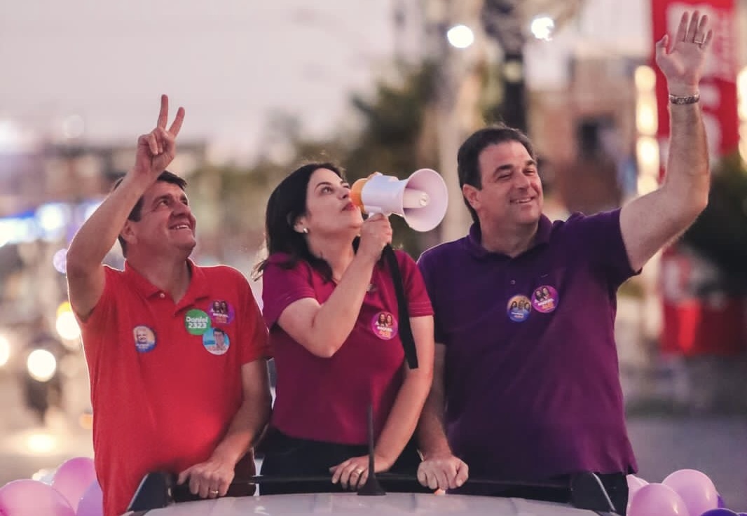 Priscila realiza Giro45 no Recife e reforça o nome de Raquel 