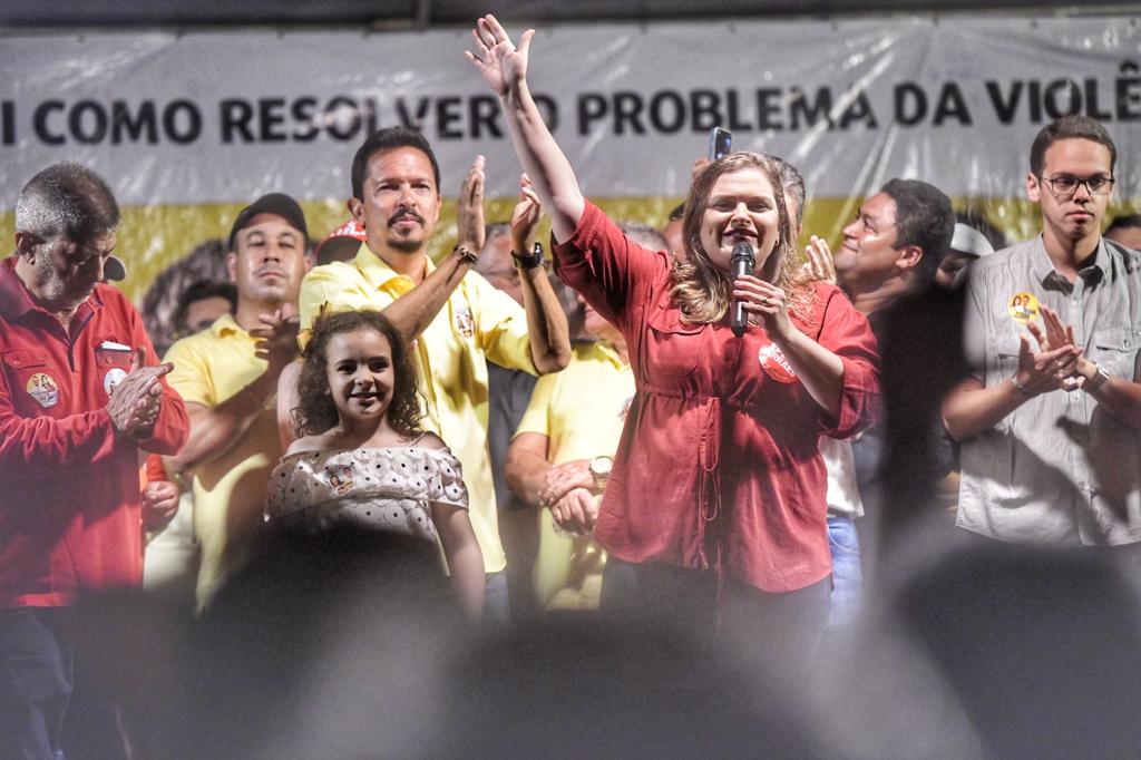 Em Lajedo, Marília Arraes volta a usar tom mais incisivo 