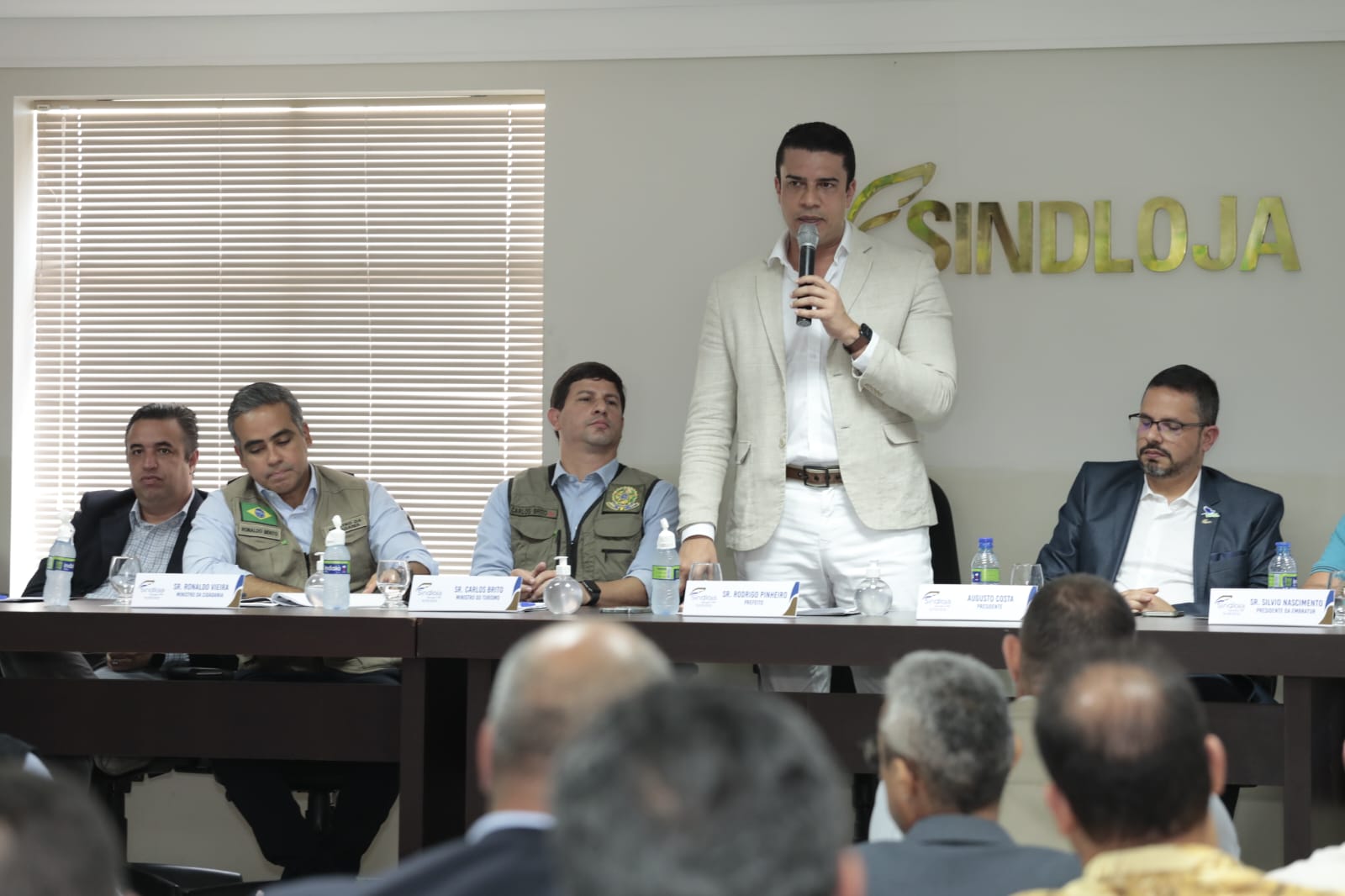 Rodrigo Pinheiro participa de evento com ministros do Turismo e Cidadania