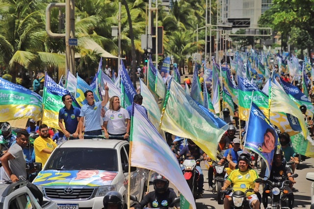 Anderson intensifica atos de campanha na reta final 