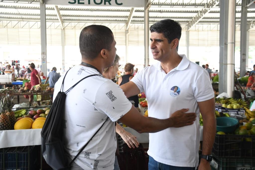 Lessa segue com agenda intensa na reta final da campanha