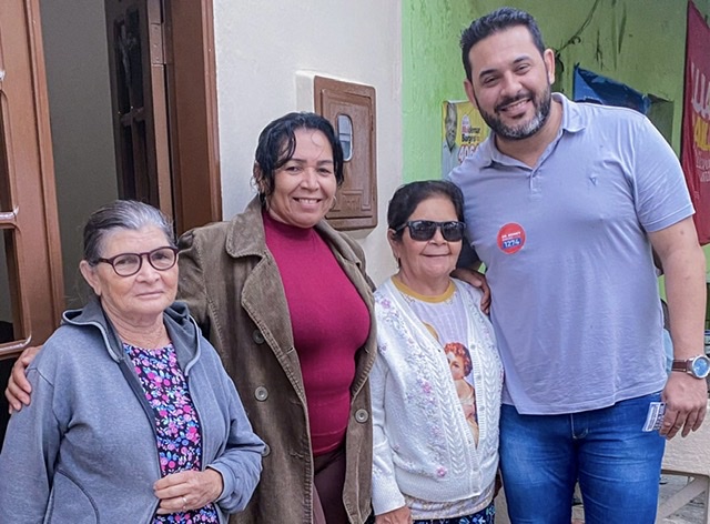 Dr. Sidney cumpre intensa agenda de campanha no Agreste