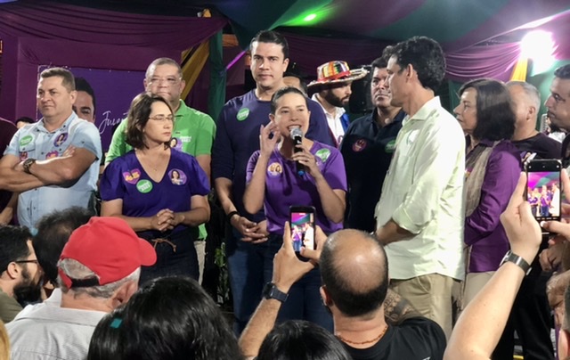 Raquel diz que adversários estão “loucos” com sua posição nas pesquisas