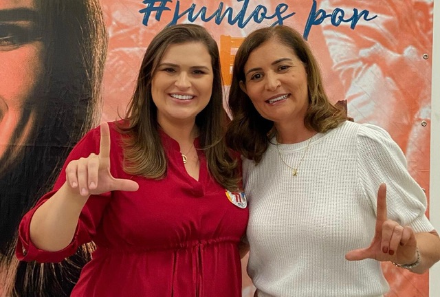 Simone Santana declara apoio a Marília Arraes