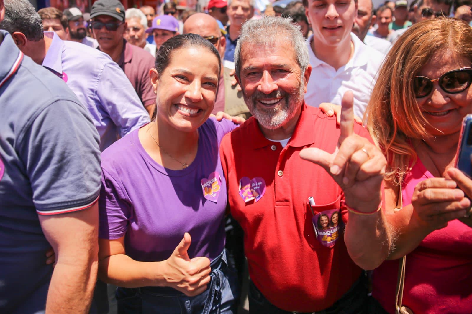 Raquel isola Marília em Petrolina