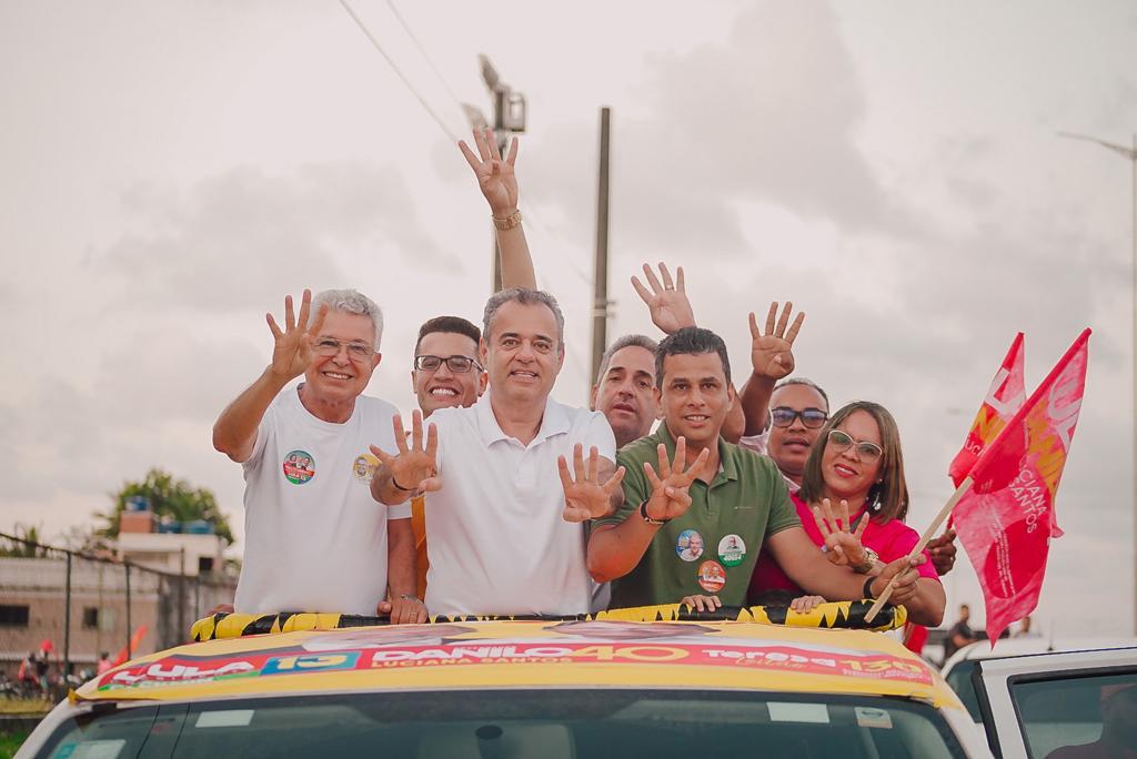 Paulista e Jaboatão com Danilo em clima de 2º turno