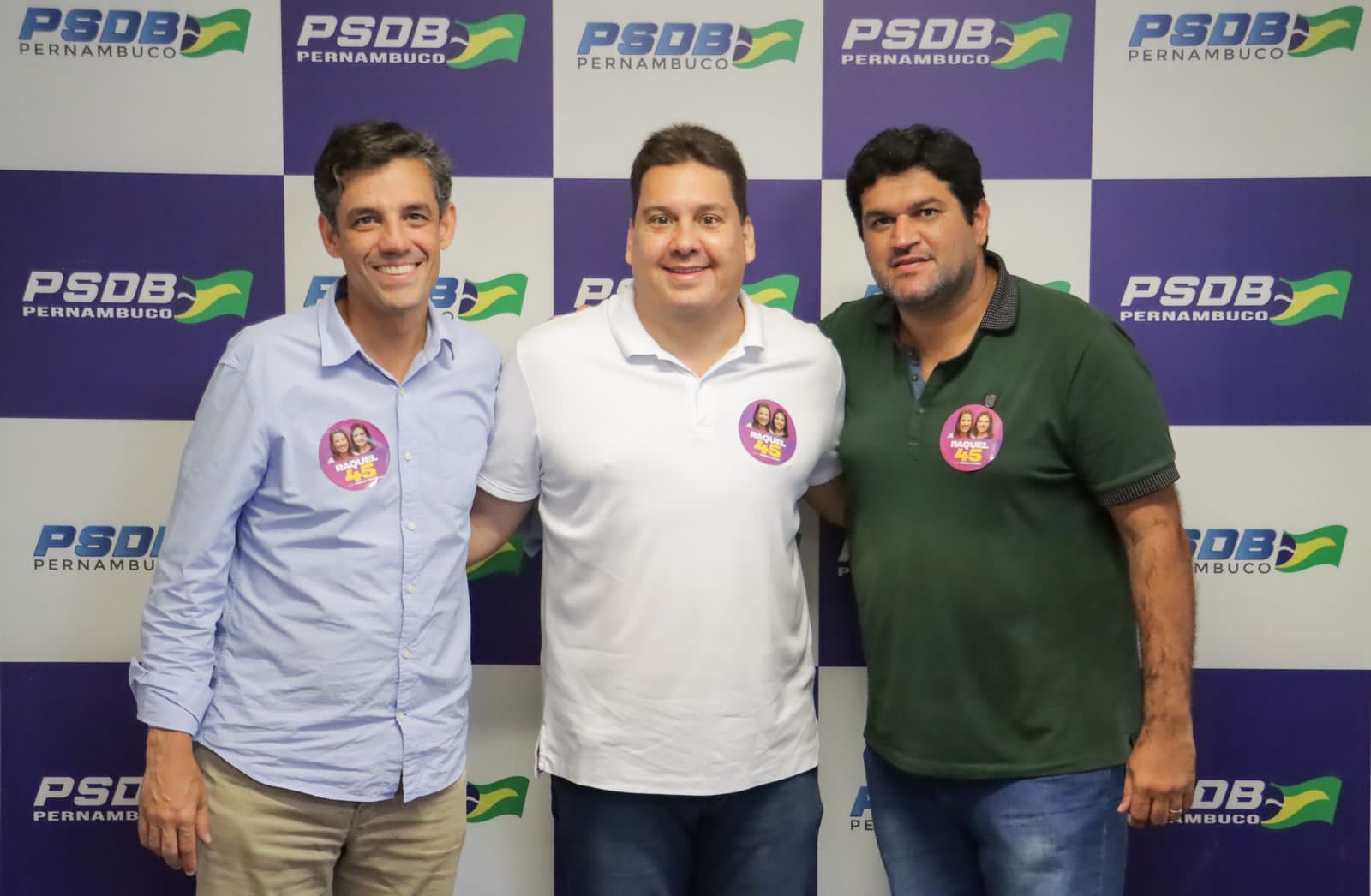 Candidatos do Patriotas aderem ao palanque de Raquel 