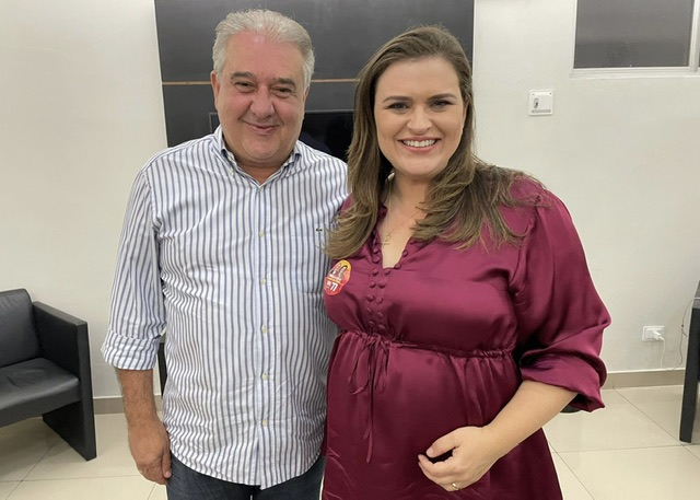 Marília recebe apoio do deputado federal Augusto Coutinho