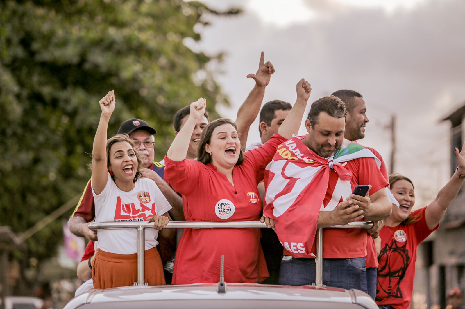Marília Arraes encerra campanha em Brasília Teimosa