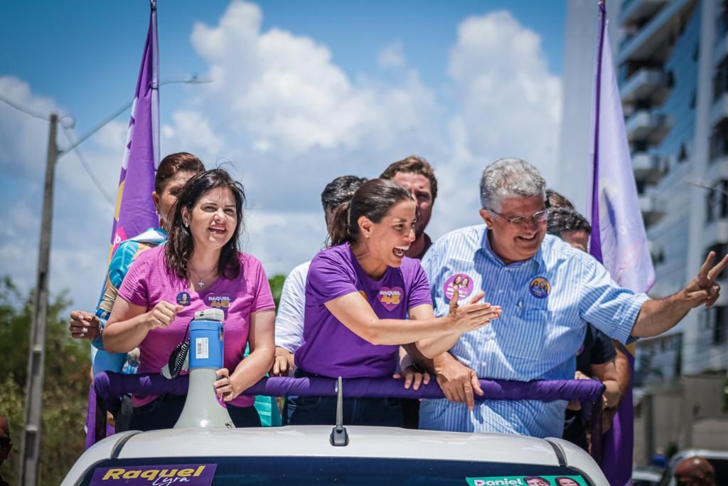 Raquel se diz confiante após carreata em Caruaru