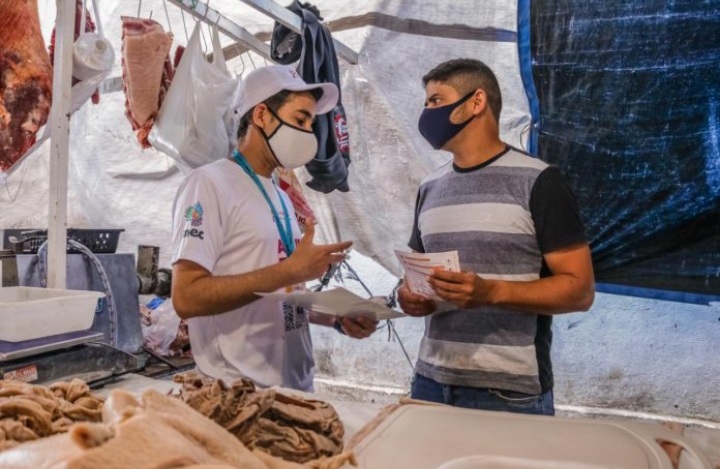 Comércio na Praça recebe ação de microcrédito 