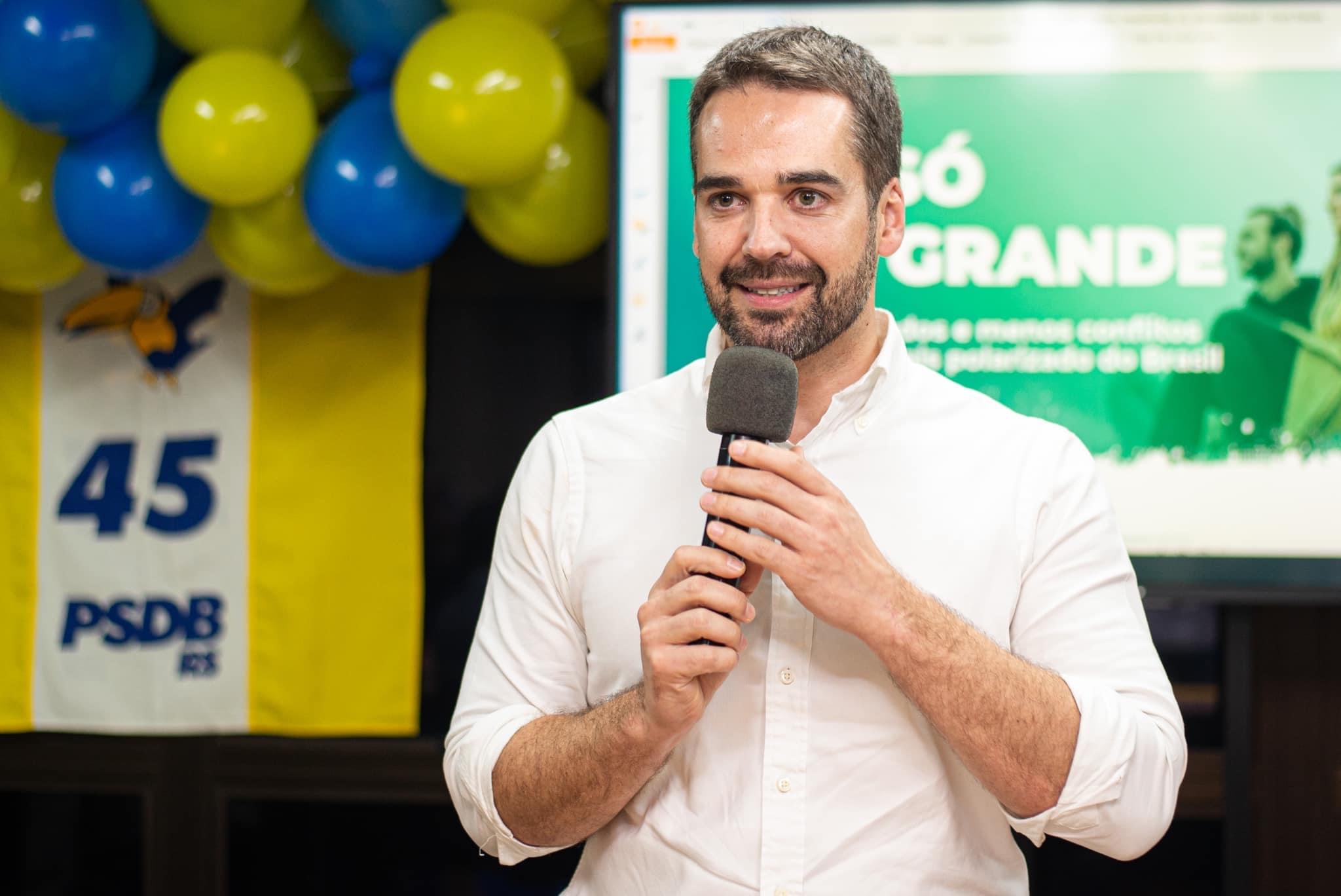 Eduardo Leite assumirá presidência do PSDB em fevereiro