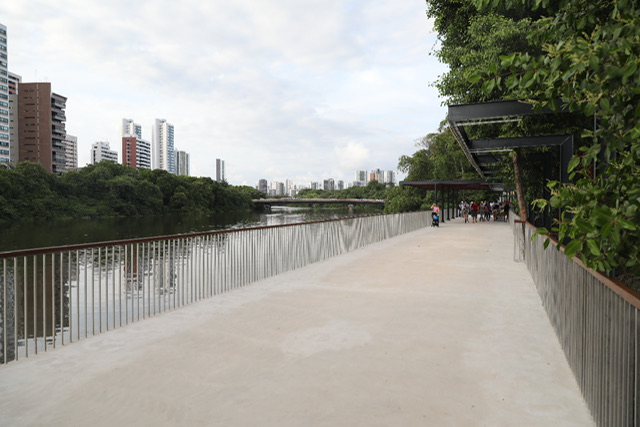 Segunda etapa do Parque das Graças é entregue no Recife 