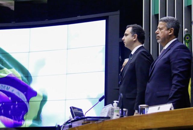 Lira e Pacheco repudiam atos de vandalismo em Brasília 