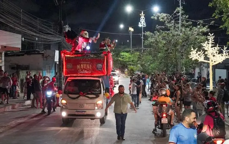 Mano Medeiros leva caravana de Natal às ruas do Jaboatão