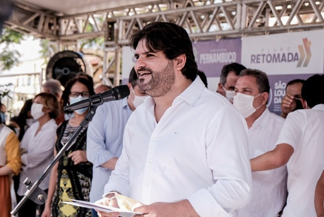 Labanca celebra início dos trabalhos da estrada que liga Matriz da Luz a Lages, em São Lourenço