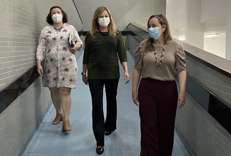 HRA recebe visita de secretária executiva estadual de Atenção à Saúde