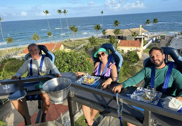 Porto de Galinhas ganha 1º restaurante suspenso do NE