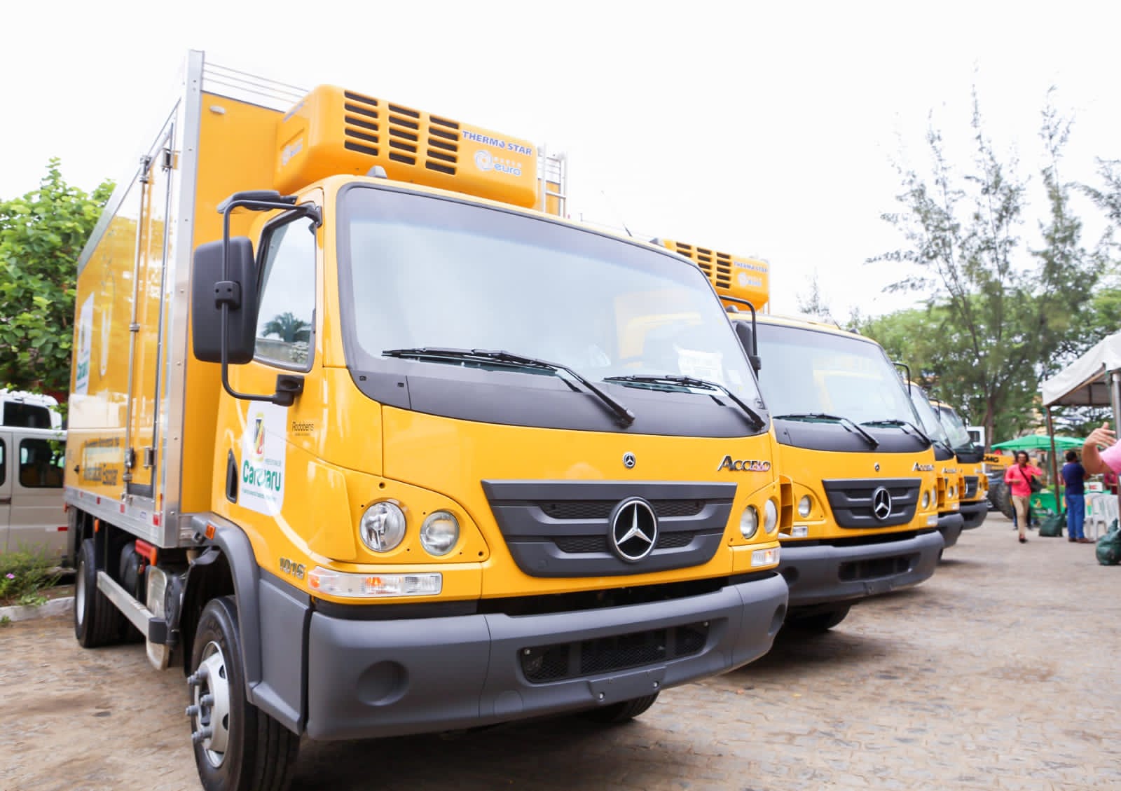 Caruaru ganha frota própria de caminhões para distribuição da merenda escolar