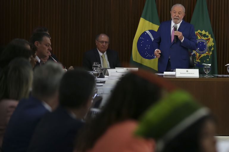 Lula quer estabelecer boa relação com o Congresso Nacional
