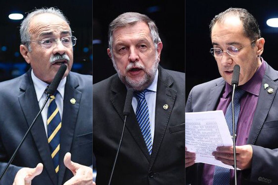 PSB filia três senadores nesta terça (31)