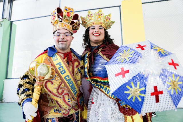 Eleitos novos Rei e Rainha do Carnaval da pessoa com deficiência