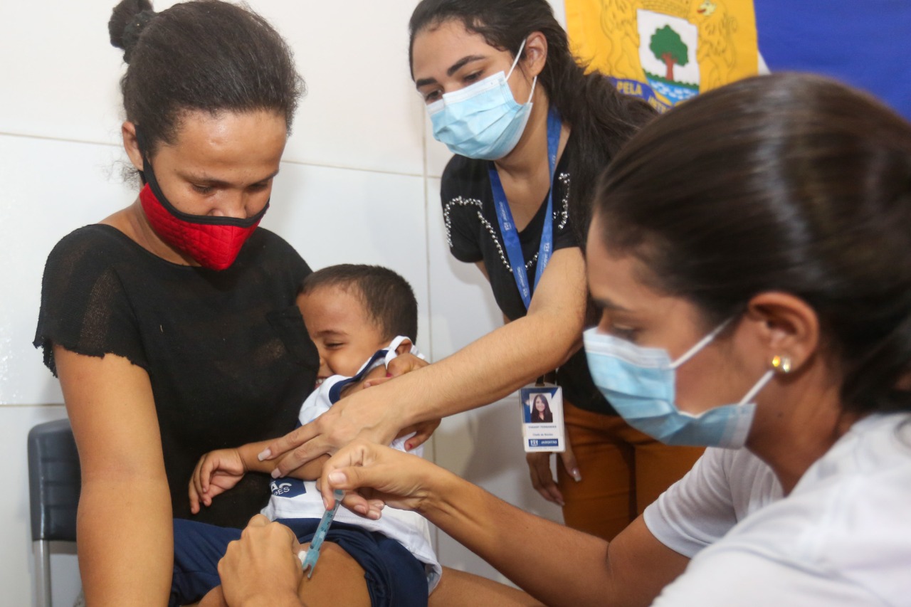 Jaboatão recebe vacina para segunda dose em crianças entre 3 e 4 anos