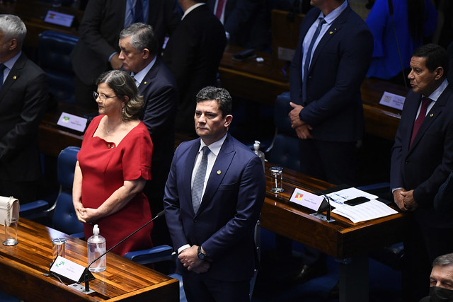 Lado a lado, Teresa e Moro demonstram como serão os próximos oito anos