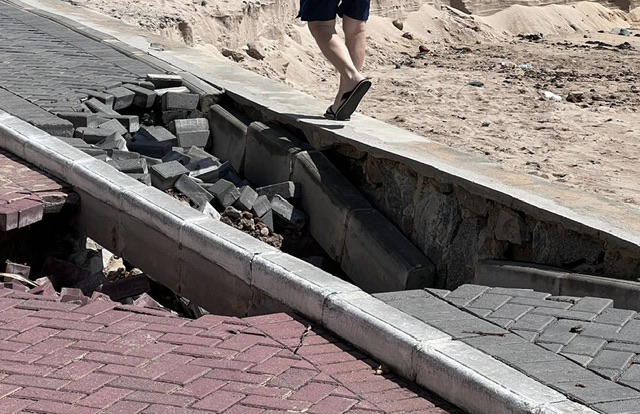 Vereador do Jaboatão denuncia obra mal feita na cidade 