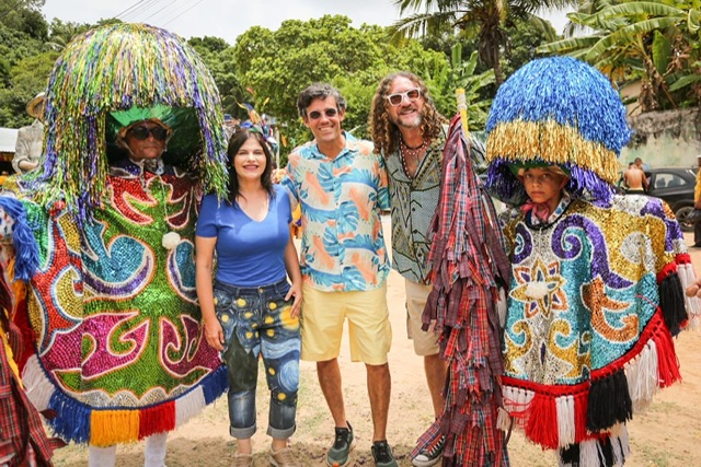 Priscila prestigia 31º Encontro Estadual de Maracatus de Baque Solto de Pernambuco