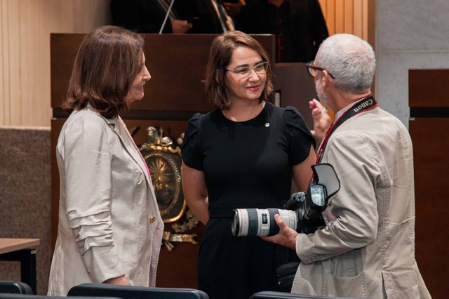 Débora entusiasmada com o início dos trabalhos legislativos 