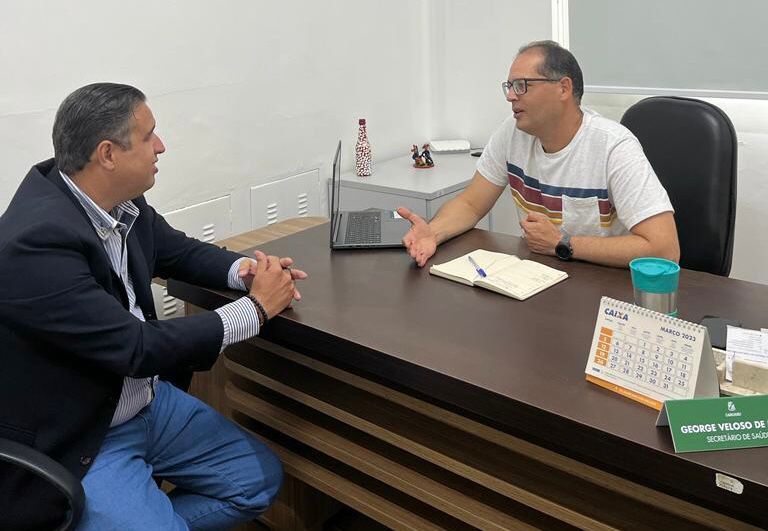 Bruno Lambreta leva demandas ao secretário de Saúde de Caruaru