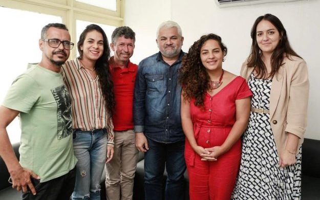Rosa Amorim visita Prefeitura de Caruaru após chuvas