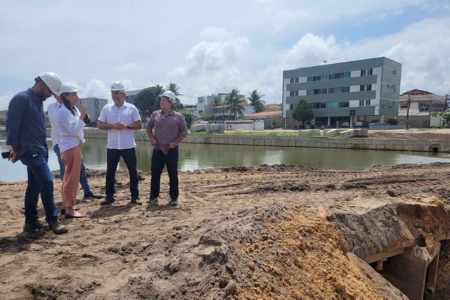 Entorno do Canal do Fragoso é desapropriado para acelerar obras