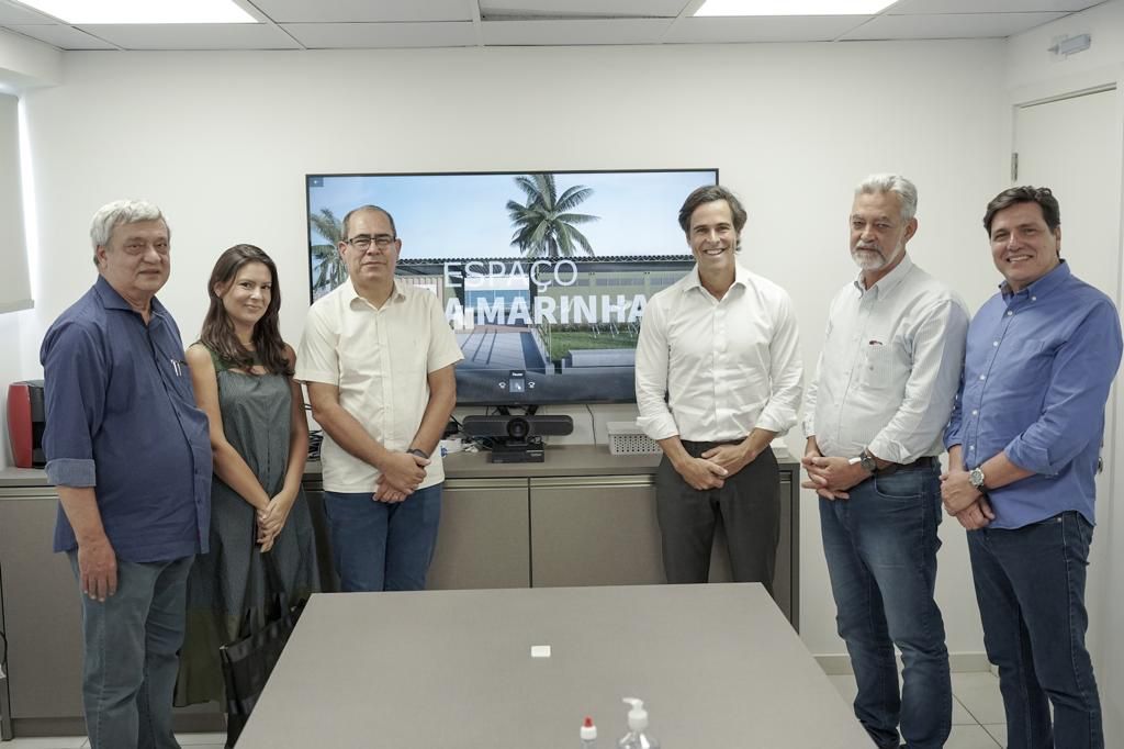Instalação do Espaço Vida Marinha começa na Praia de Piedade