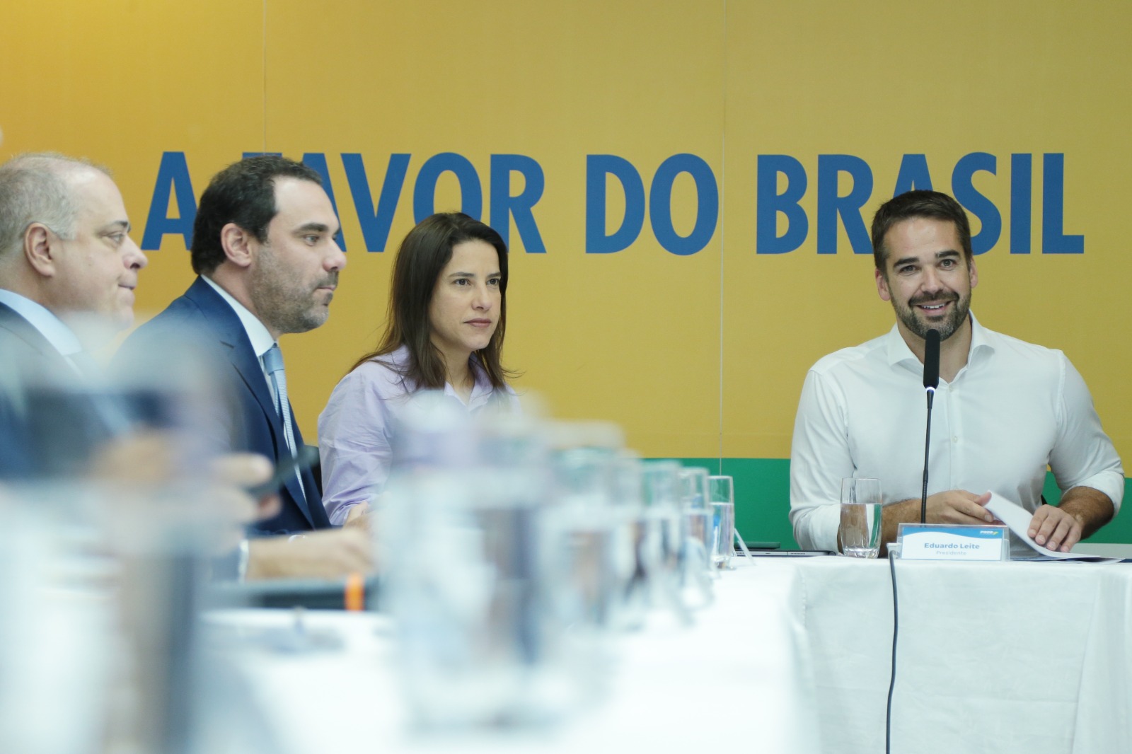 Raquel participa de primeira reunião como vice-presidente nacional do PSDB