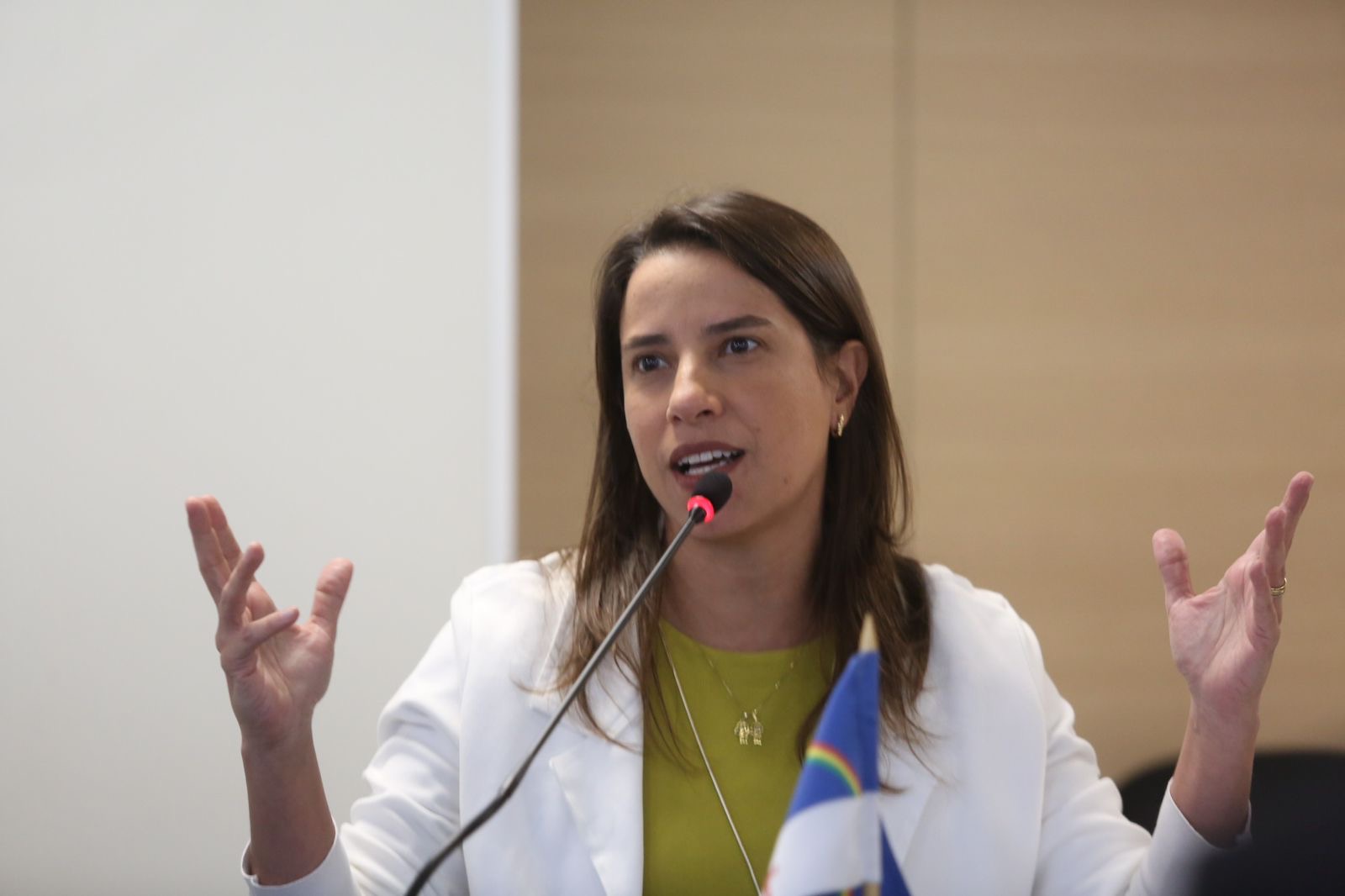 Raquel cumpre primeira agenda em Caruaru enquanto governadora